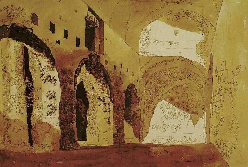 Archway in the Villa of Maecenas in Tivoli 1790