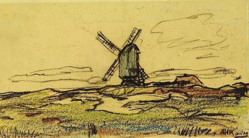 Mill in Landscape (Doesburgermolen in Ede)