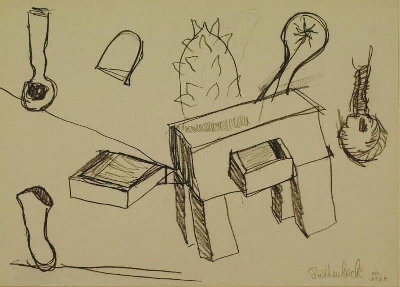 With Block-Table and Drawer