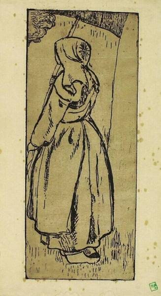 Standing Peasant Girl