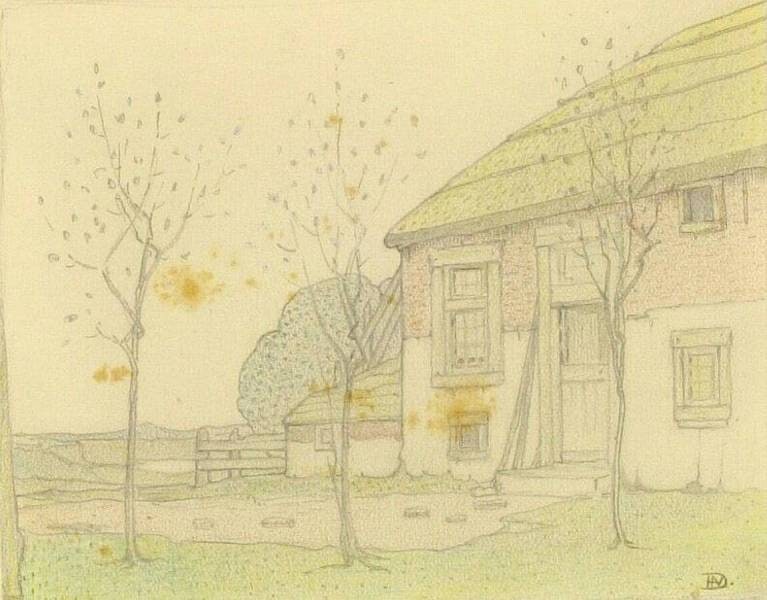 House with trees