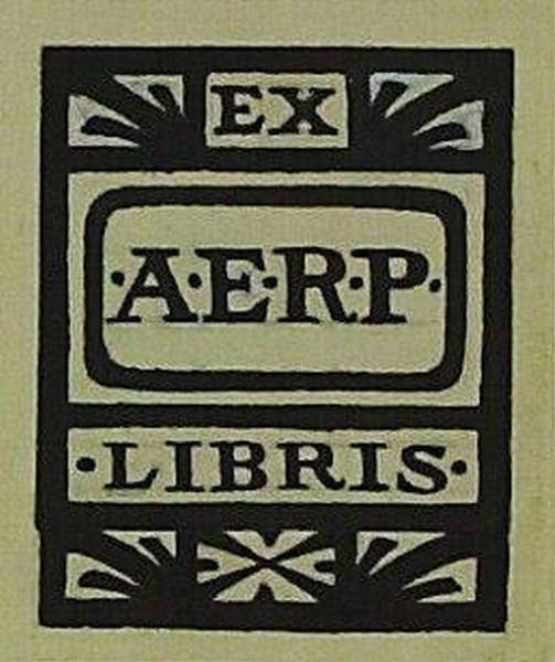 Design for Ex Libris of AERP
