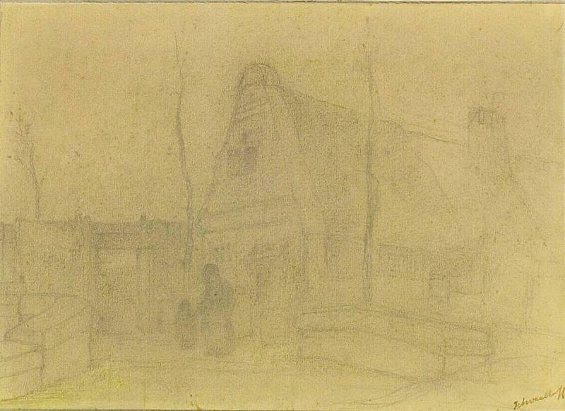 House near a Stone Bridge