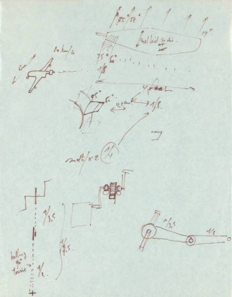 Study for 'Fan Jet' and 'Meganeudon'