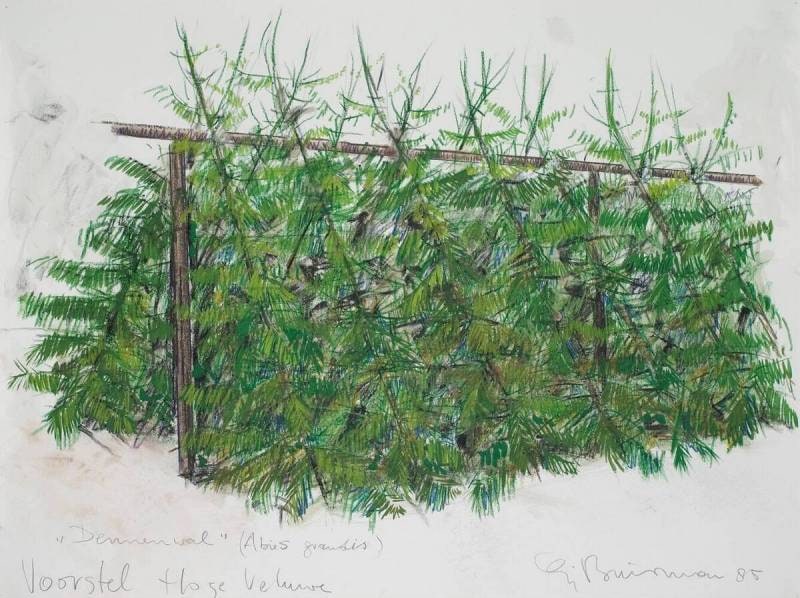 Pine Tree Fence (proposal Hoge Veluwe)