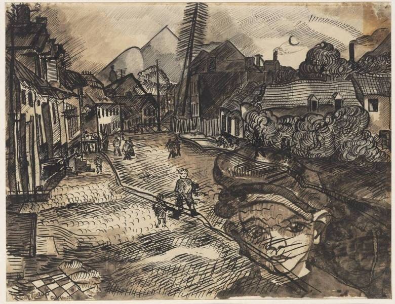 Street in Cuesmes