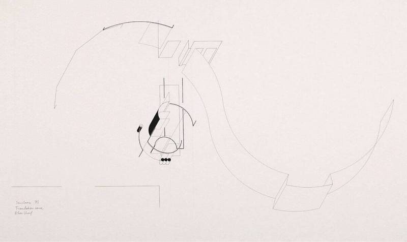 Design for the Koningsplein Theatre Project, Arnhem