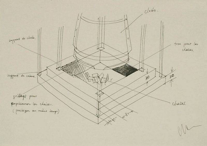 First Proposal for Replacement of 'Resonance' in the Sculpture Garden