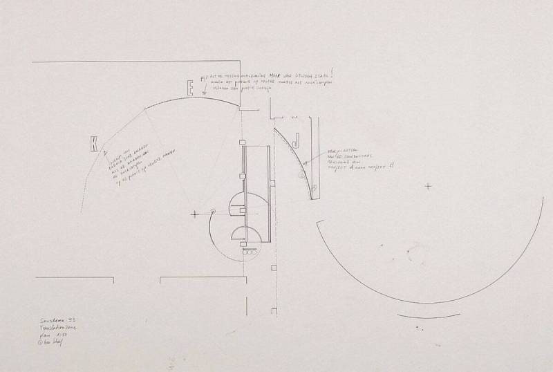 Design for the Koningsplein Theatre Project, Arnhem