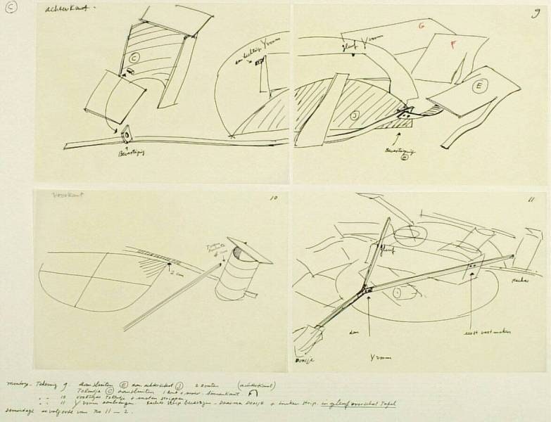 Drawing as Instructions for Untitled Sculpture