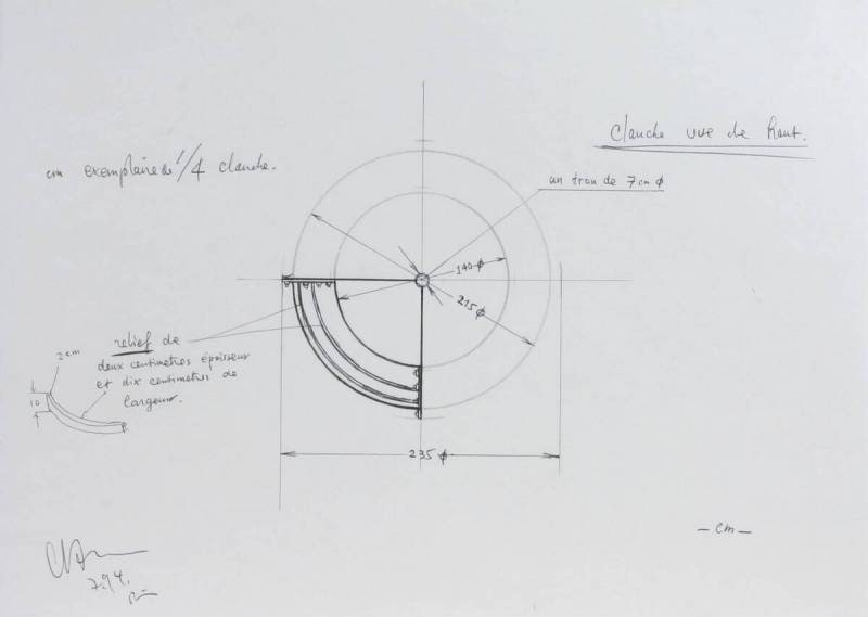 Drawing for Initial Arrangement of ‘Resonance'