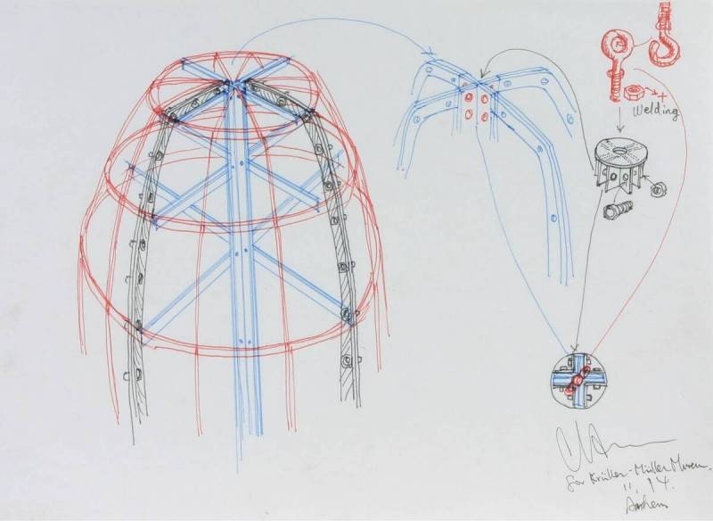 Drawing for First Installation 'Resonance'