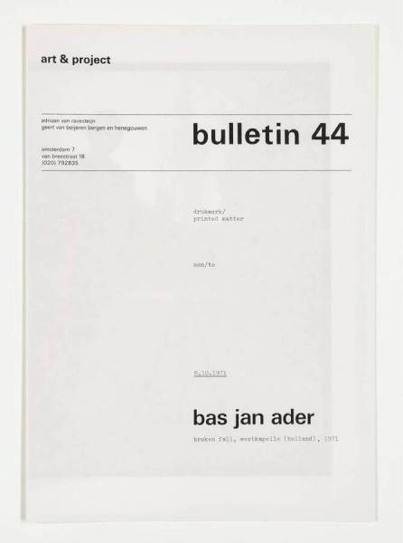 art & project bulletin 44