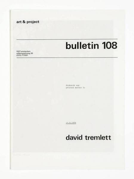 art & project bulletin 108