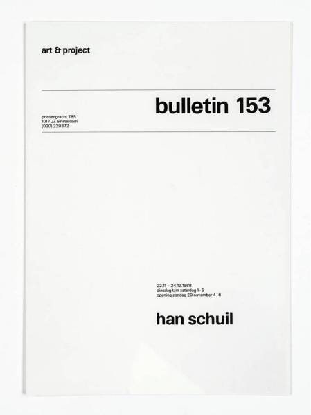 art & project bulletin 153
