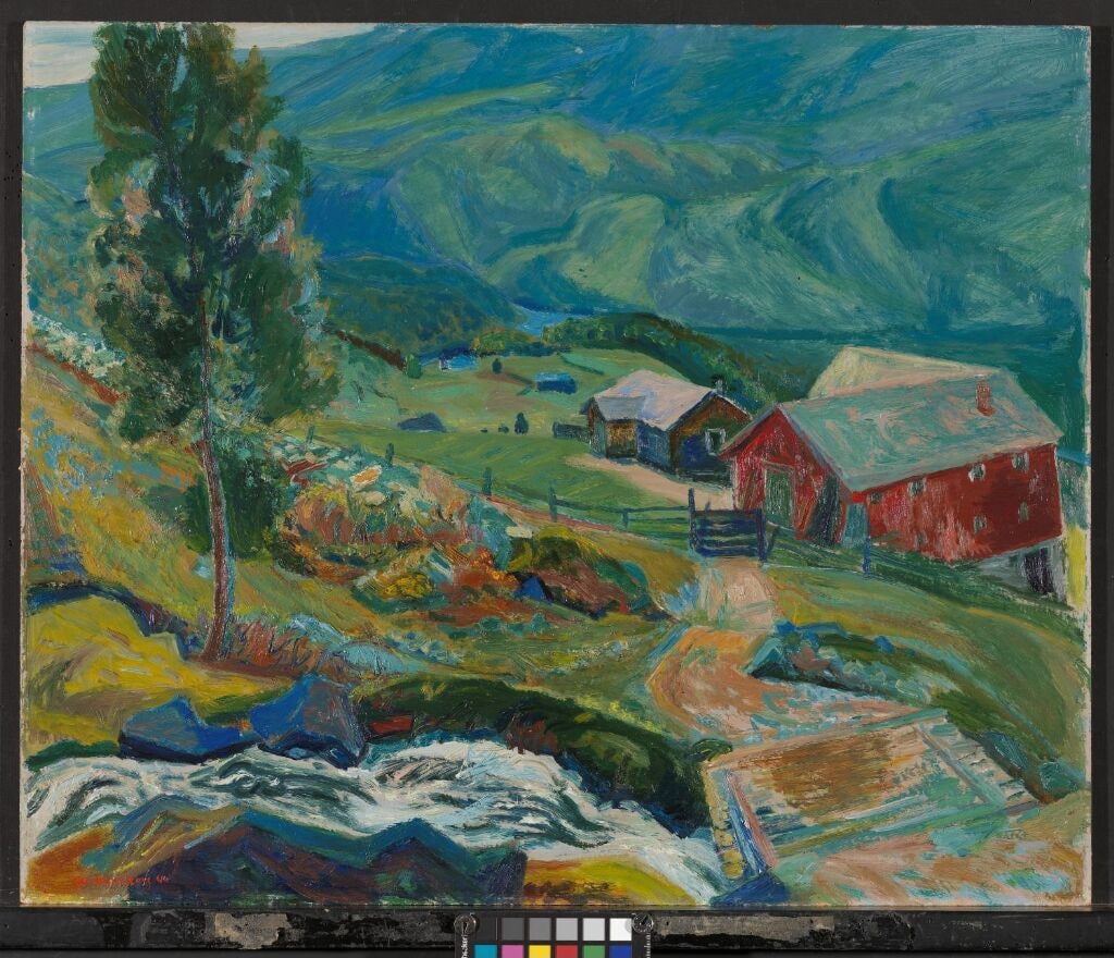 View over Aurdal