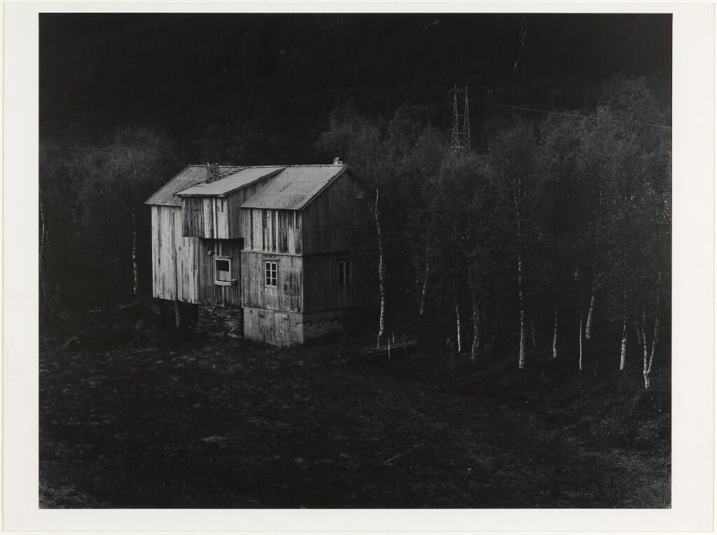 House and High Voltage Mast, Målselv, 1979
