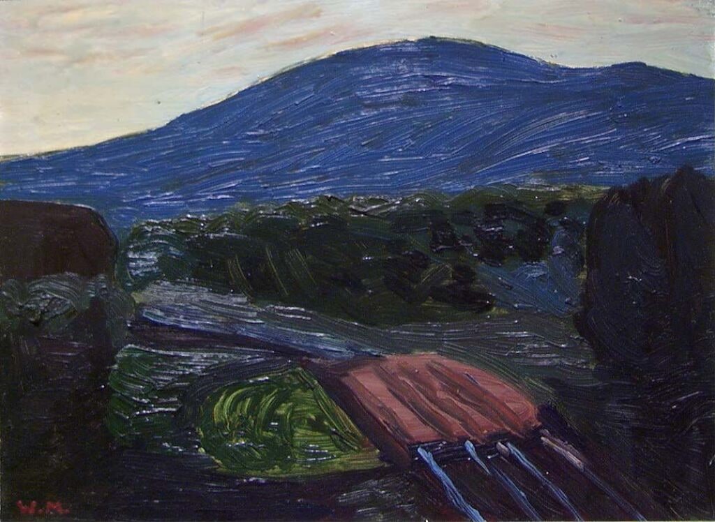 View over Smestad at Lillehammer