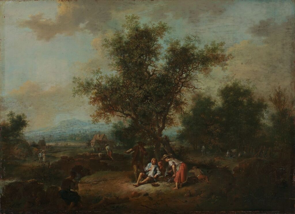 Landscape with Peasants