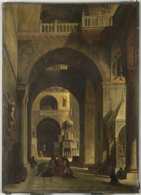 Intérieur de l'église Saint-Marc de Venise