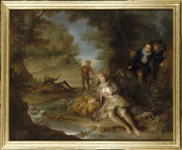 Le Curé et Cardenio rencontrent Dorothée habillée en berger