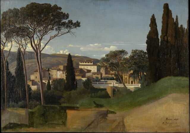 Vue d'une villa romaine