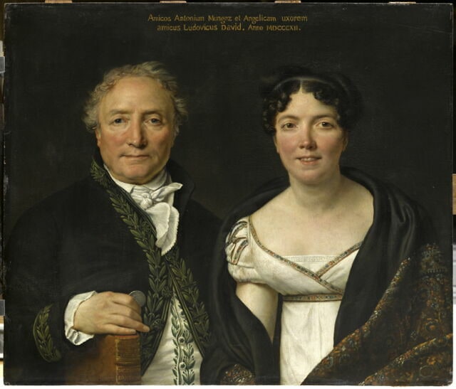Portrait d’Antoine  Mongez (1747-1835) et Angélique Mongez, née Le Vol (1775-1855)