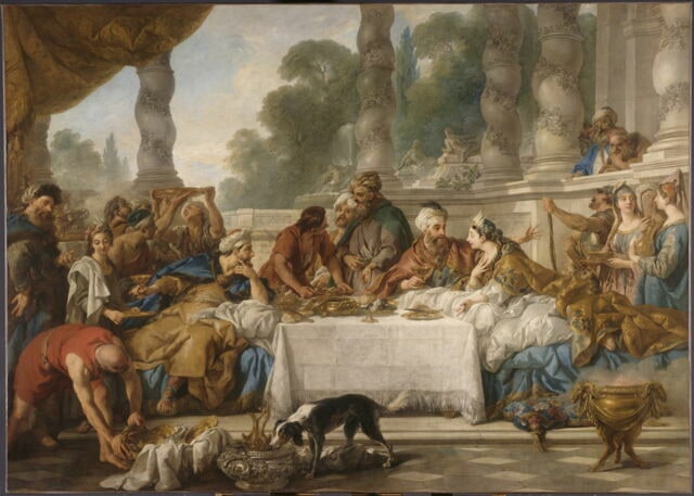Le Repas d'Esther et d'Assuérus