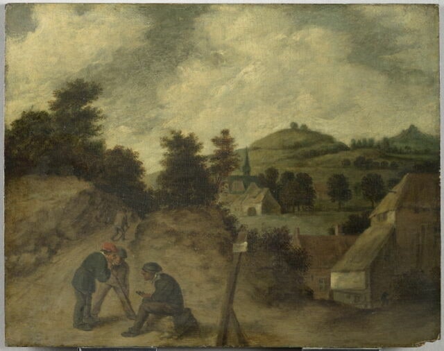 Paysage animé