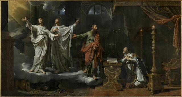 Apparition de saint Gervais et de saint Protais à saint Ambroise