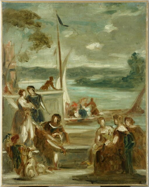 Fête galante (d'après Walter Scott), dit aussi Scènes d'après Walter Scott