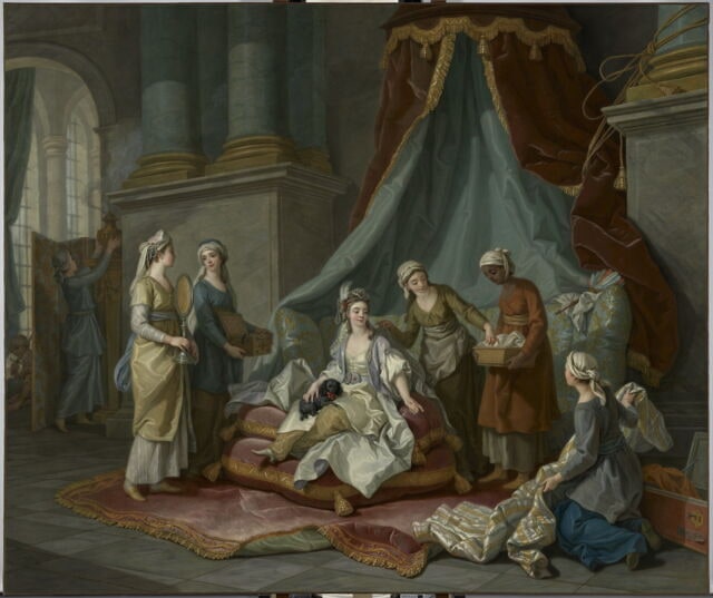 La Toilette d'une sultane