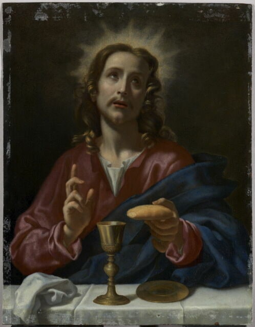 Le Christ bénissant, dit aussi L'Institution de l'Eucharistie