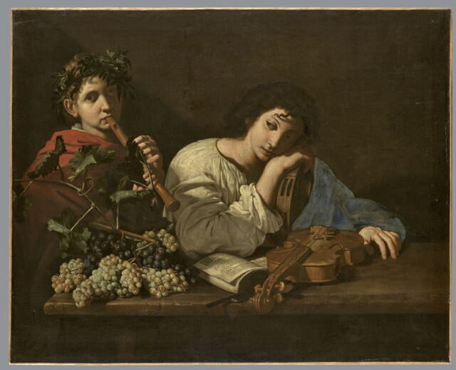 Le jeune violoniste, ou La douleur d'Aminte