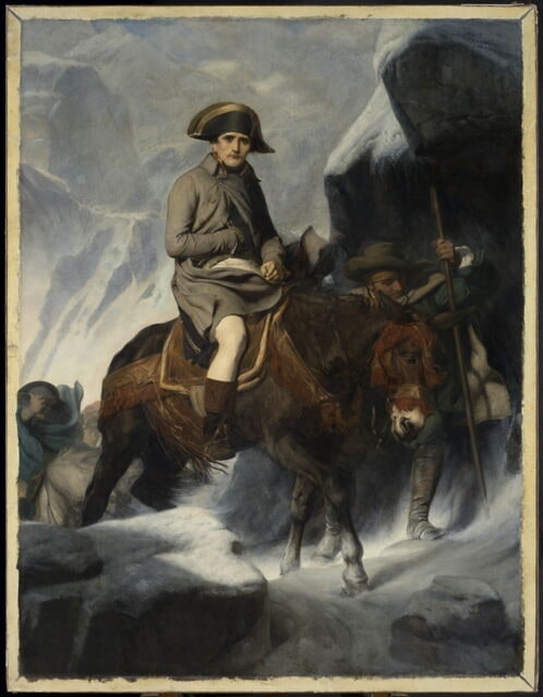 Bonaparte franchissant les Alpes