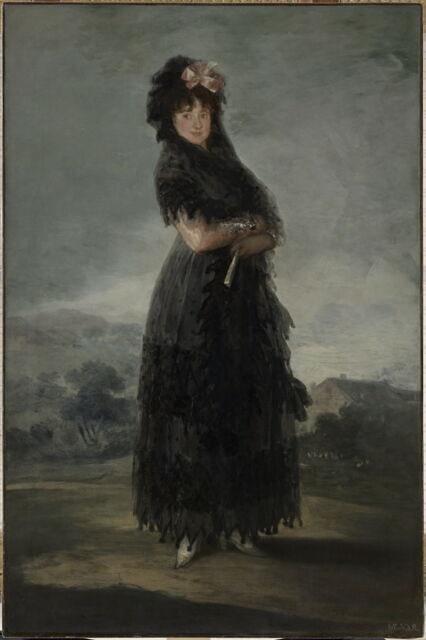 Portrait de Mariana Waldstein, 9e marquise de Santa Cruz ( 1763-1808)