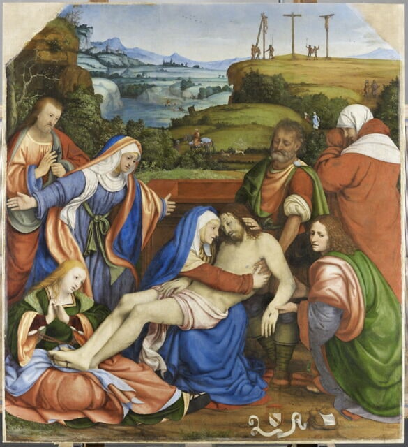 Déploration sur le Christ mort