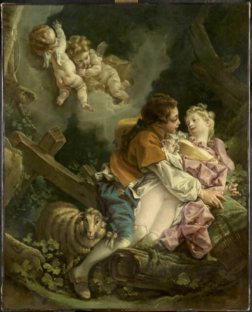 Couple d'amoureux