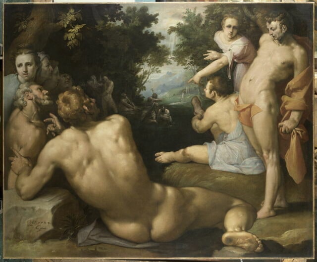 Le Baptême du Christ, 1588