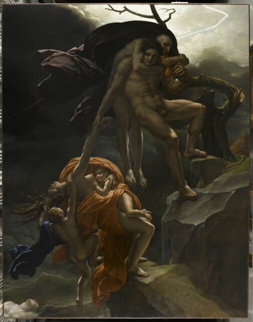 Scène de déluge