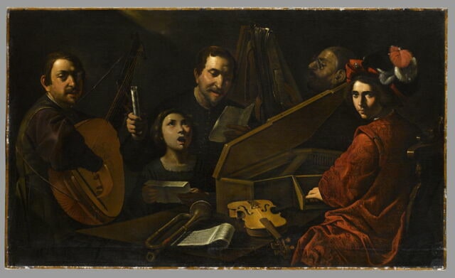 Concert de musiciens et de chanteurs
