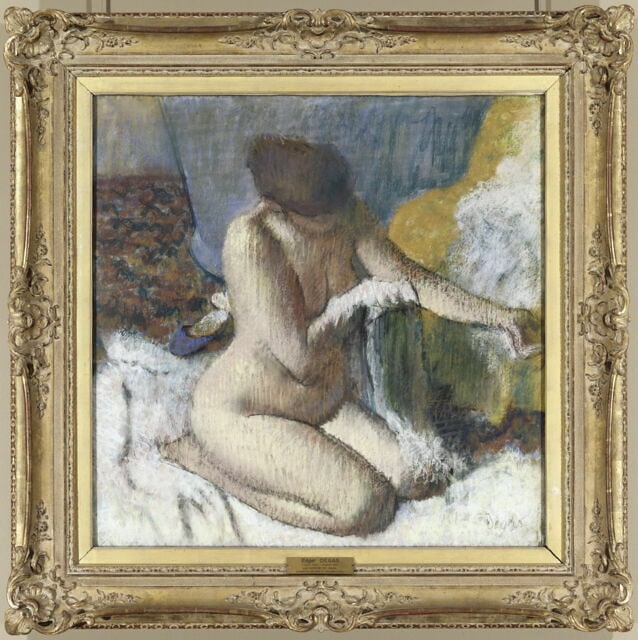 La sortie du bain