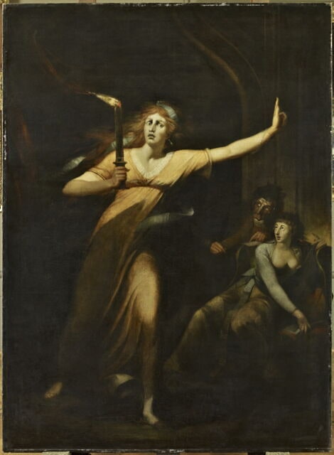 Lady Macbeth marchant dans son sommeil, dit aussi Lady Macbeth somnambule