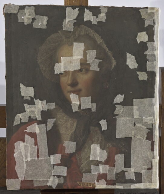 Portrait en buste de Marie Leczinska