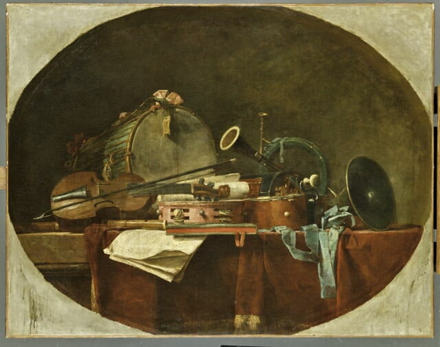 Les Instruments de la musique militaire.