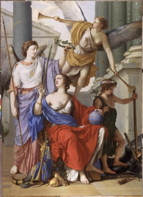 Allégorie de la régence d'Anne d'Autriche