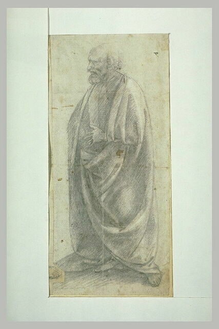 Un saint debout : saint Joseph (?)