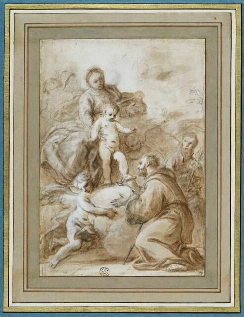 Apparition de la Vierge à l'Enfant à saint Antoine de Padoue