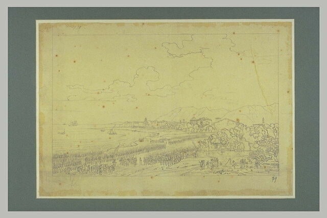 Revue au bord de la mer