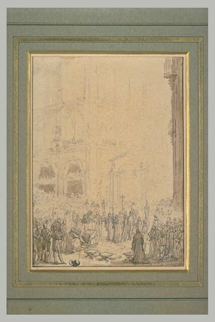 Baptême du duc de Bordeaux, à Notre-Dame